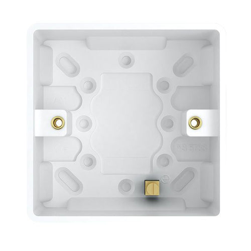 25mm Single Surface Mounted Back Box - VUEP850 image 0