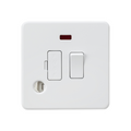 Matt White 13A Switched Fused Spur with Neon and Flex Outlet - SF6300FMW image 0