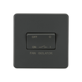 Anthracite 10AX Fan Isolator Switch - SF1100AT image 0