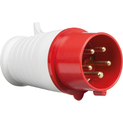415V IP44 16A Plug 3P+N+E image 0