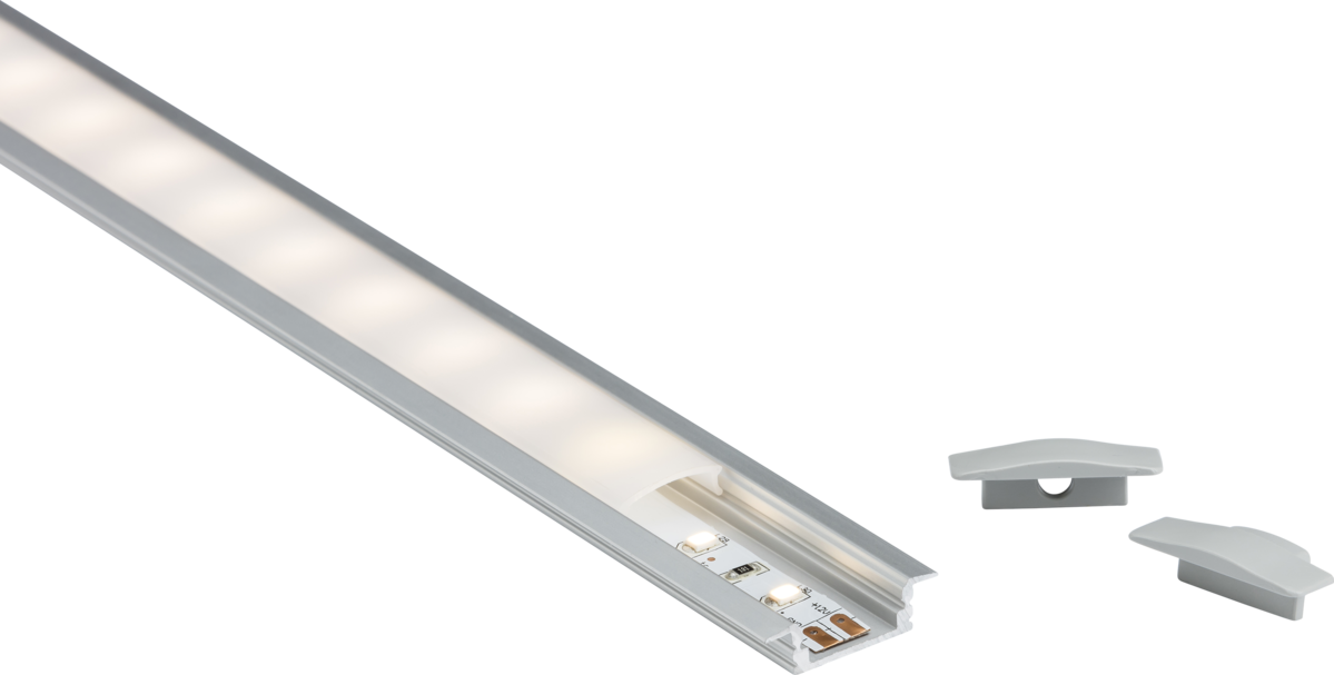 2M Aluminium Profile - Recessed Mount - 2MREC image 0