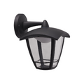 TORO 230V IP44 8W LED Coach Lantern with Adjustable CCT TORODO - Black image 0