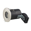 Brushed Chrome  - IP65 Shower Bathroom GU10 Downlight Fire Rated - VUEP562 image 0