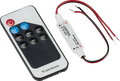 12V / 24V In-line RF Controller and Remote - Dimmer Single Colour - LEDFRA1 image 0