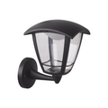 TORO 230V IP44 8W LED Coach Lantern with Adjustable CCT TOROUP - Black image 0