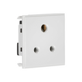 5A Socket Euro Module - White - IN058W image 0