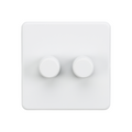 Matt White 2G 2-way 10-200W (5-150W LED) Intelligent dimmer - SF2192MW image 0