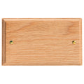 Varilight Kilnwood Double Blank Plate - XKDBO image 0