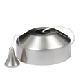 Knightsbridge Brushed Chrome 10a 2 Way Pull Cord - 8300BC image 0