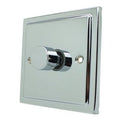 Regency Polished Chrome 1 Gang 250W Dimmer Switch R10PCW image 0