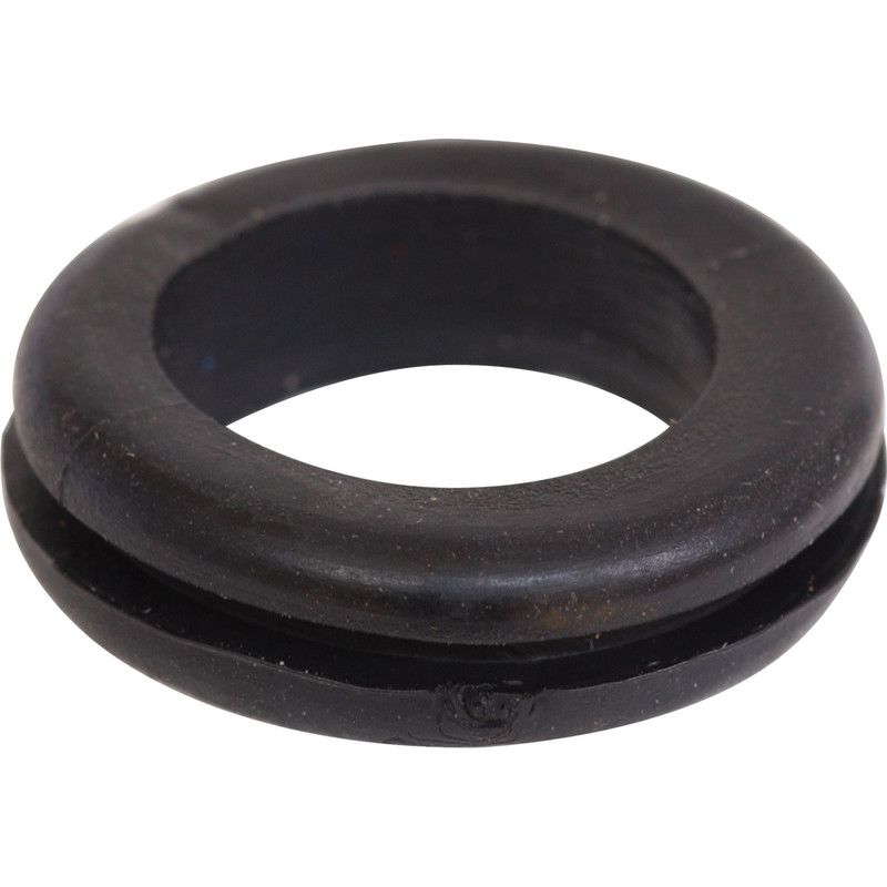 32mm PVC Open Grommets Black (Pack of 100) PVCG32OP image 0