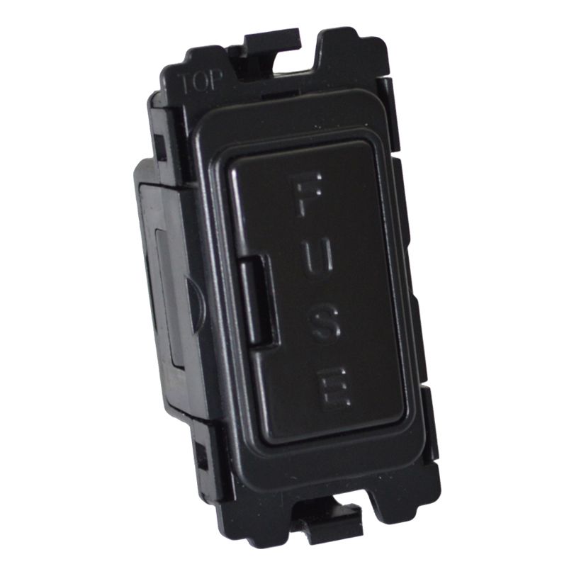 Fuse Holder Black Grid Switch - FH-B image 0