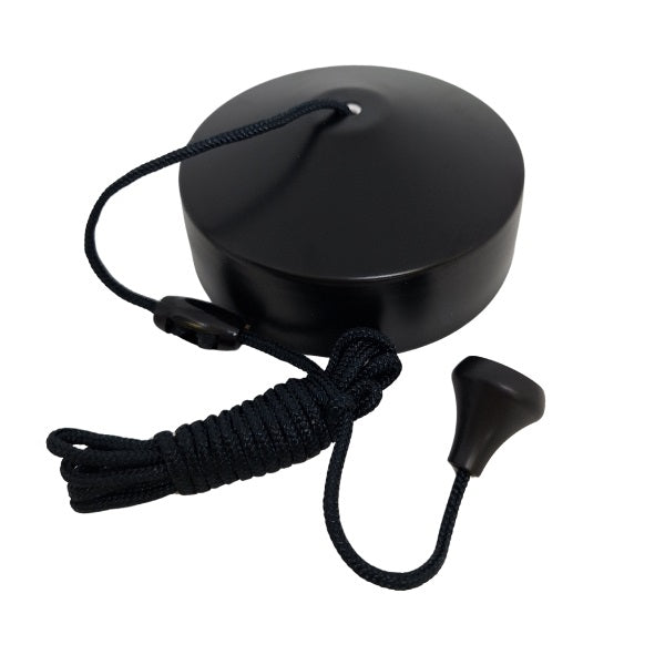 10a Lighting Pull Cord Matt Black - PULL69MB image 0