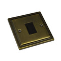 Regency Antique Brass Un-Switched Fuse Spur R55AB
