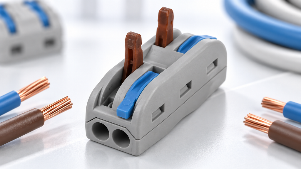 2 In 2 Out Inline 32a Lever Connectors Pack of 10 - VUEP138-10