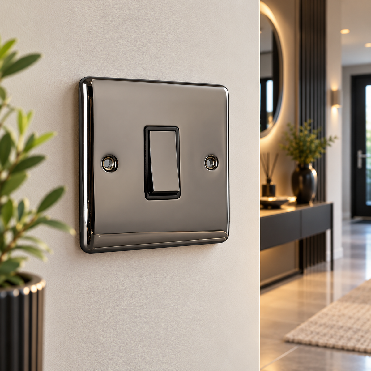 Definition 1 Gang Single 10a Light Switch D01BN