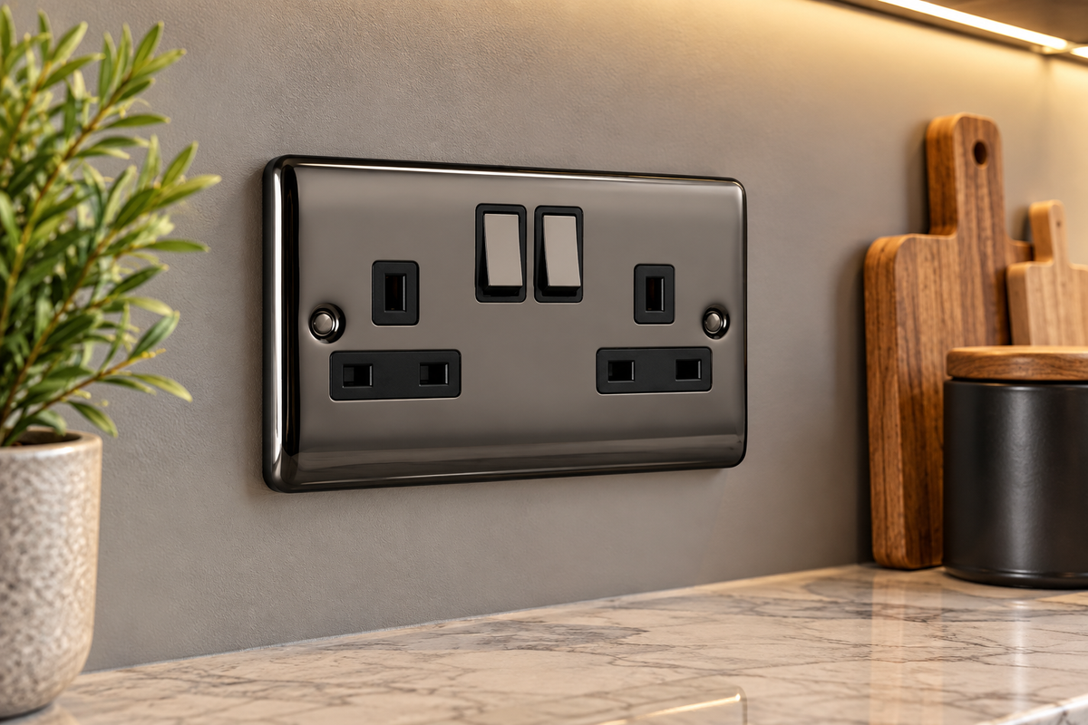 Definition Double 2 Gang 13a Socket D07BN