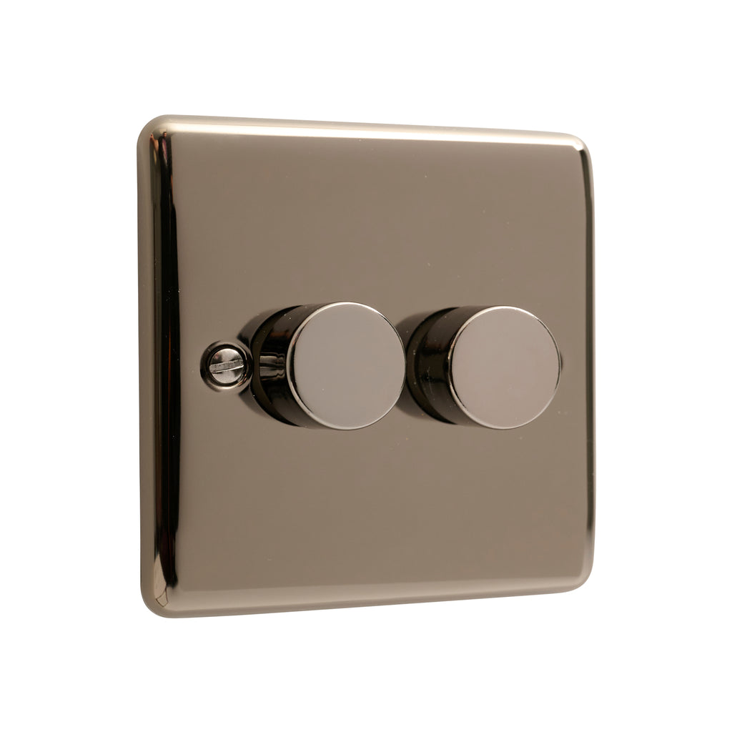 Definition 2 Gang 400W Dimmer Switch D23BN