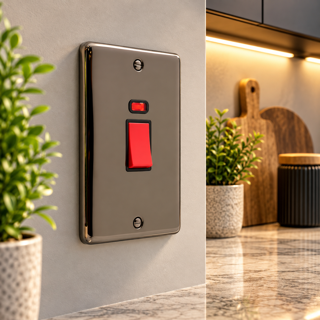 Definition 45A Double Vertical Cooker Switch D40BN