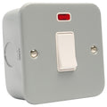 Metal Clad 20a Double Pole Switch - MC37