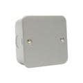 1 Gang Blank Plate - Metal Clad MC49