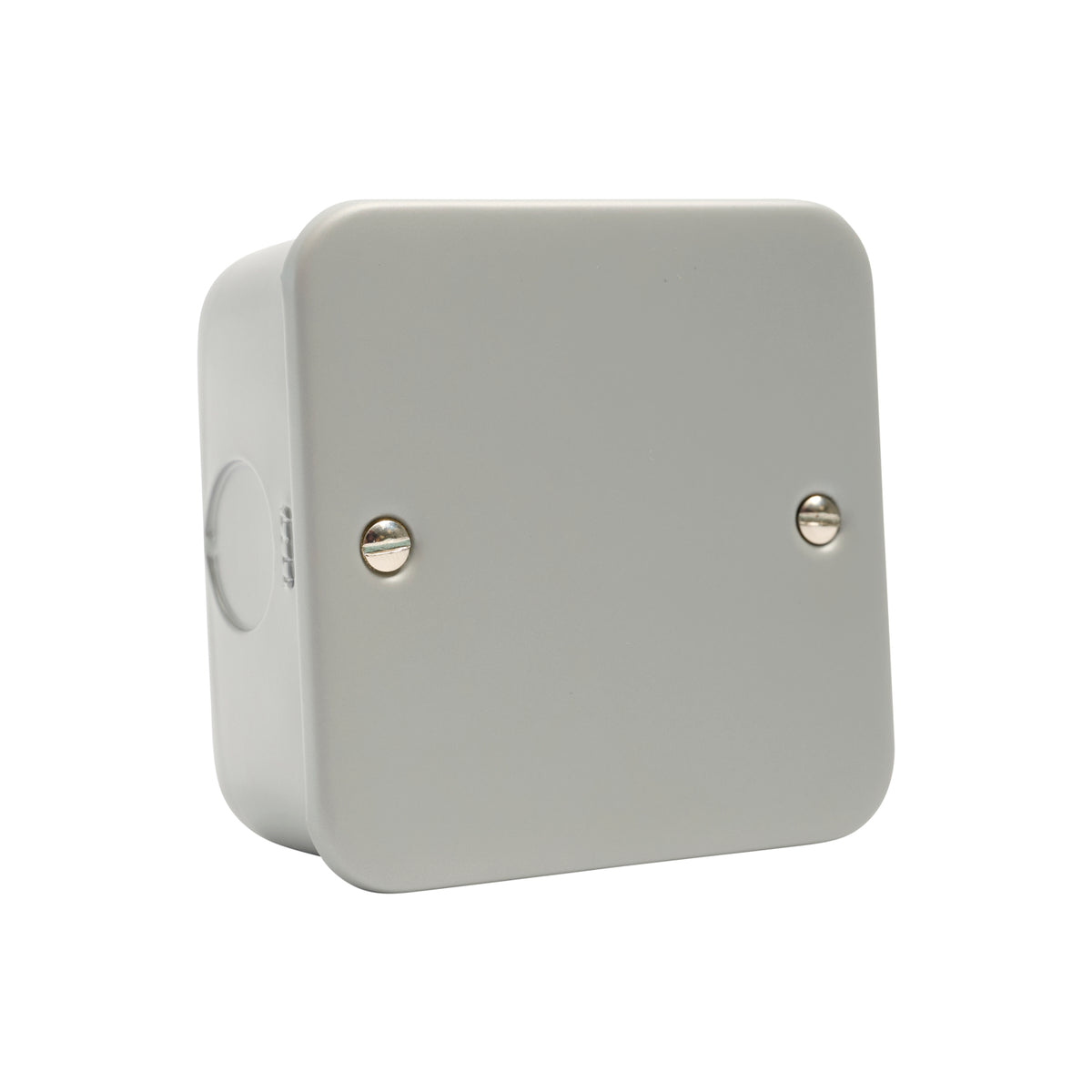 1 Gang Blank Plate - Metal Clad MC49