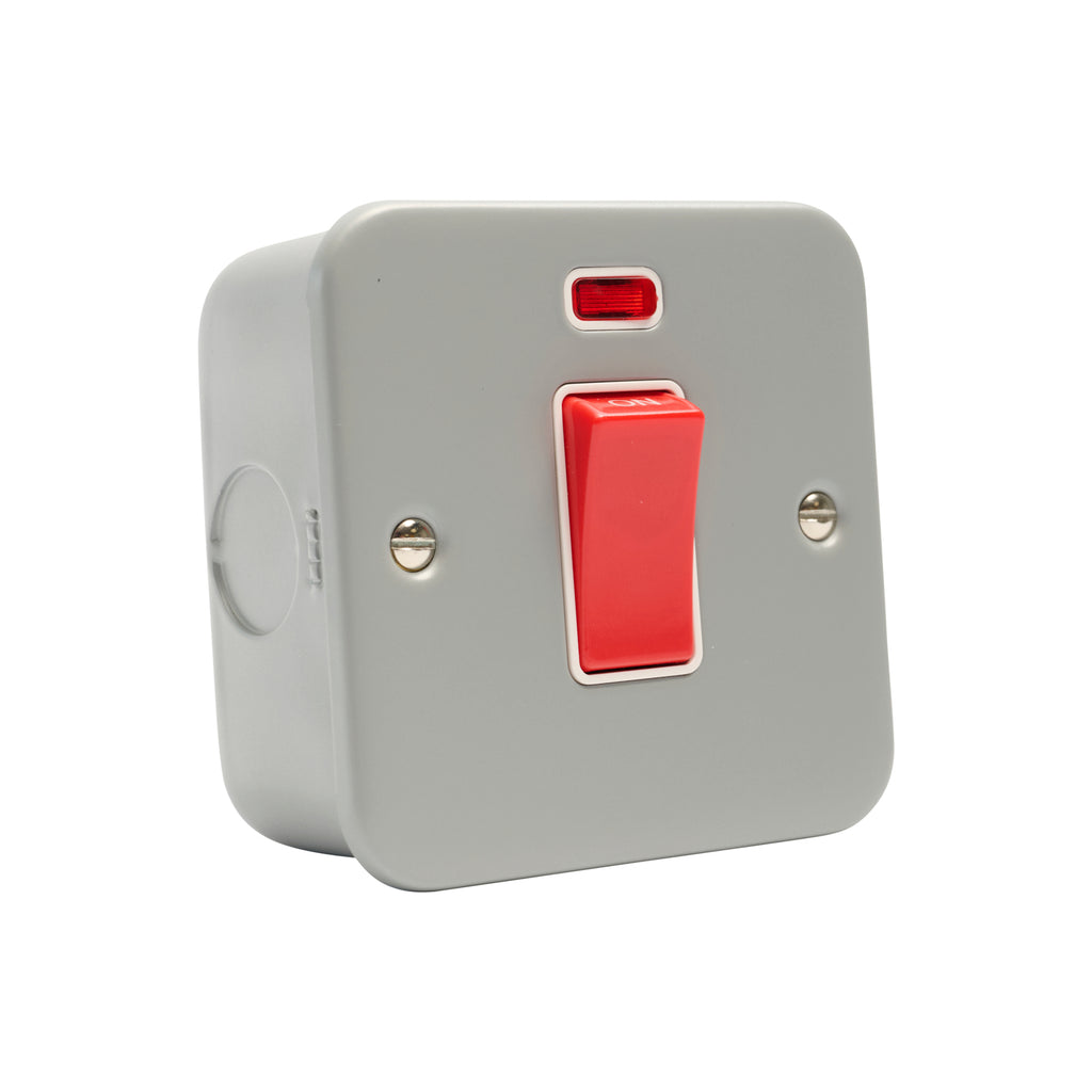 45a Single Cooker Switch - Metal Clad MC52