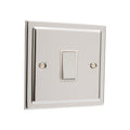 Regency Polished Chrome 1 Gang Single 10a Light Switch R01PCW