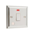 Regency Polished Chrome 20A Double Pole Switch R37PCW