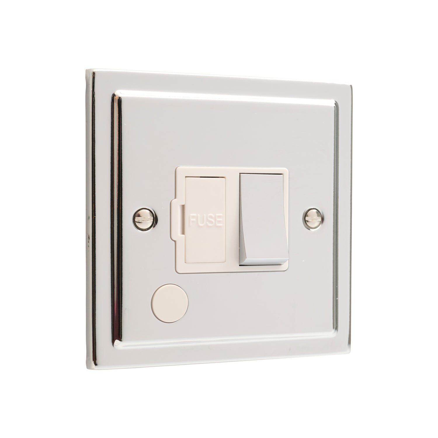 Regency Polished Chrome 13A Switched Fuse Spur R38PCW