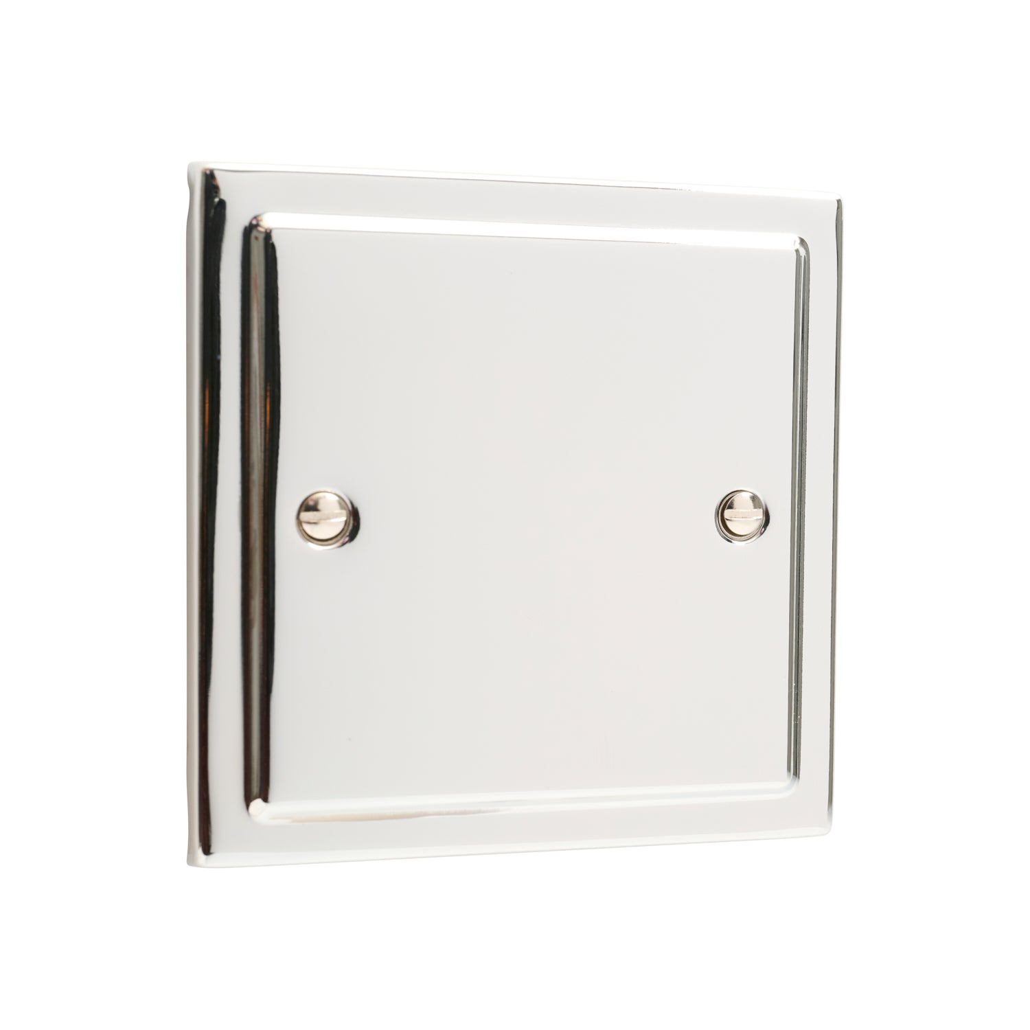 Regency Polished Chrome Single Blanking Plate R49PCW
