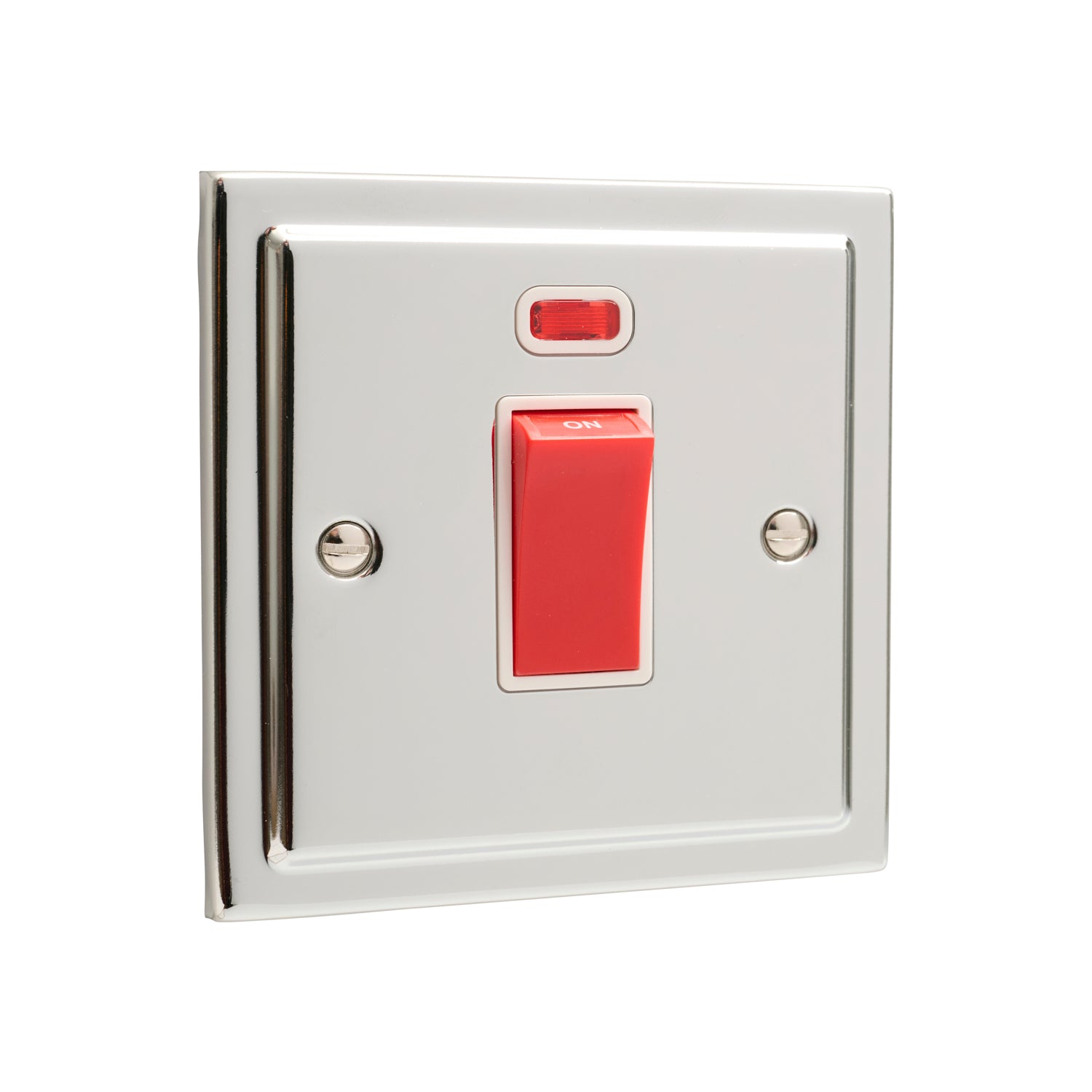 Regency Polished Chrome 45A Single Cooker Switch R52PCW