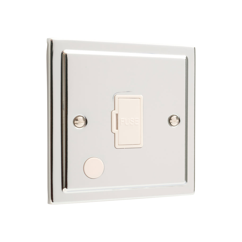 Regency Polished Chrome Un-Switched Fuse Spur R55PCW