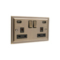 Regency Antique Brass USB - Twin Ports 3.1a - R65AB