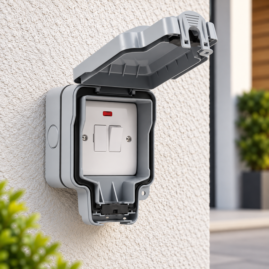 SFG39 - 1 Gang 13a Switch Fuse Spur Outdoor Weatherproof
