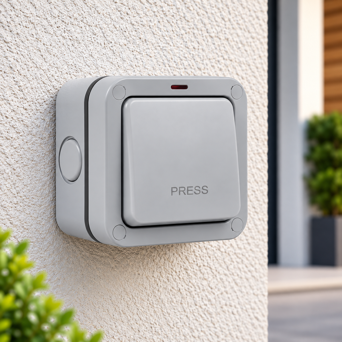 SFGRT - Retractive Outdoor Weatherproof Switch 1 Gang 20a PRESS