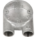 2 Way U Box Mall Box Galvanised - U20