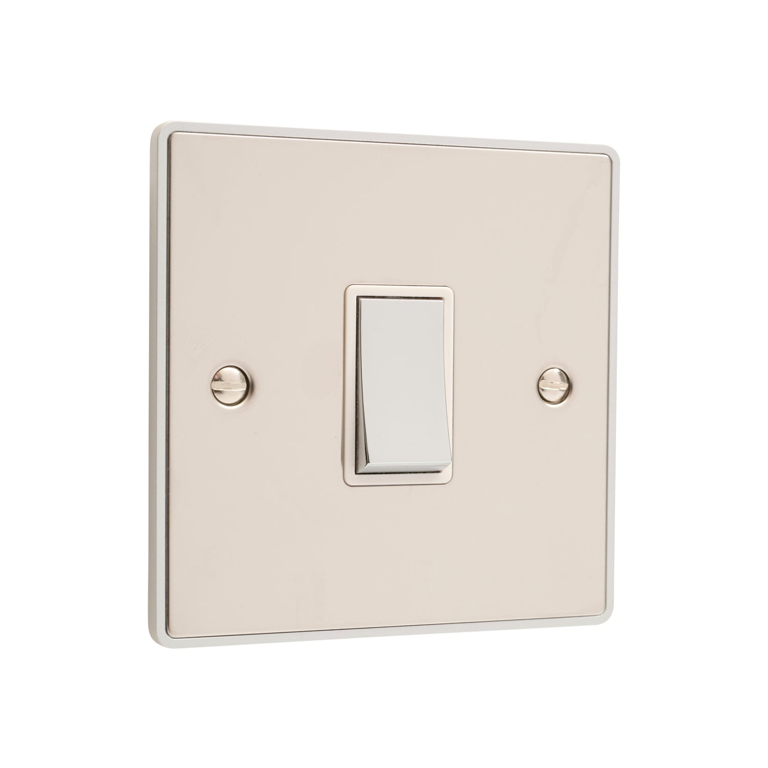 Urban Edge 1 Gang Single 10a Light Switch - UE01PCW