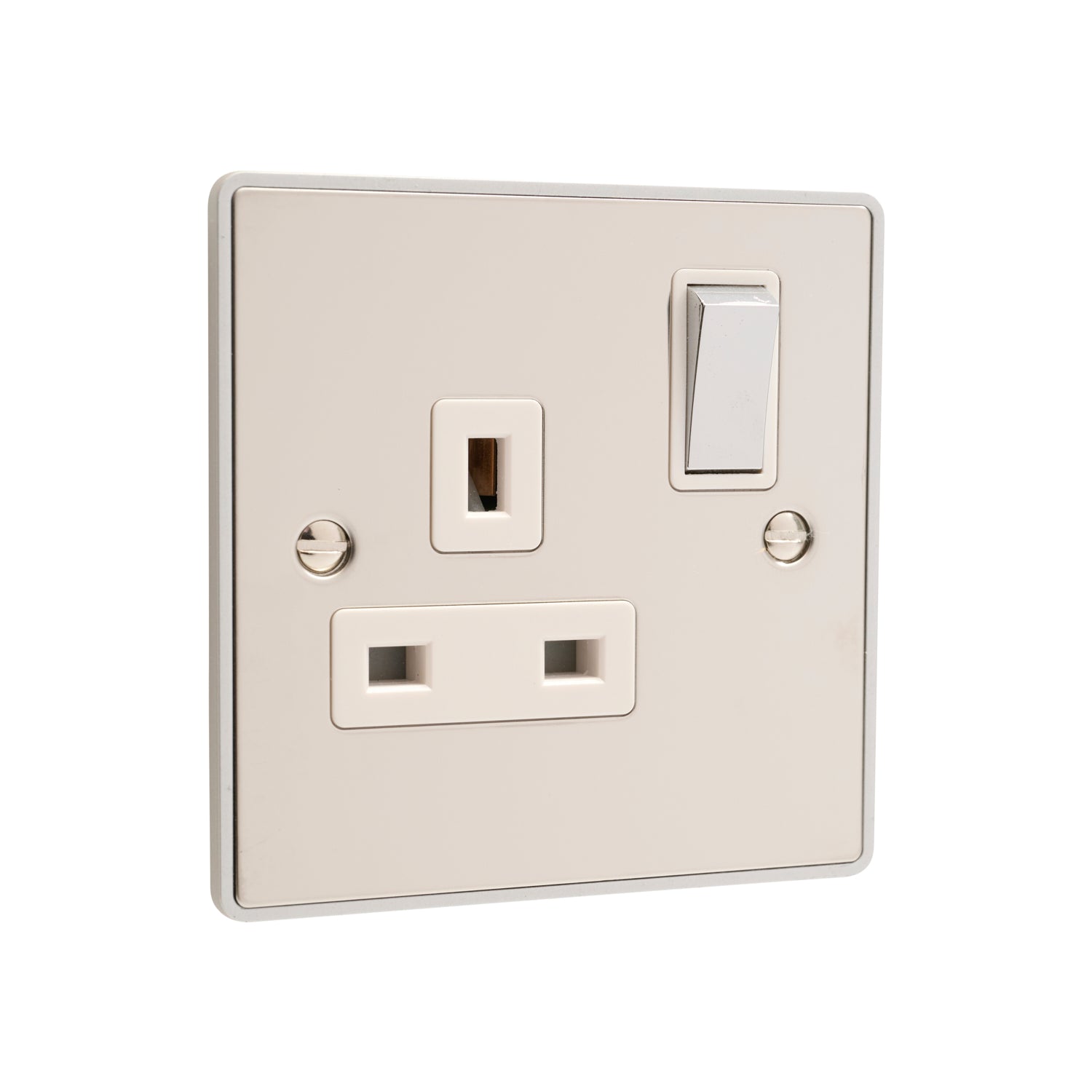 Urban Edge Single 1 Gang  13a Socket - UE06PCW