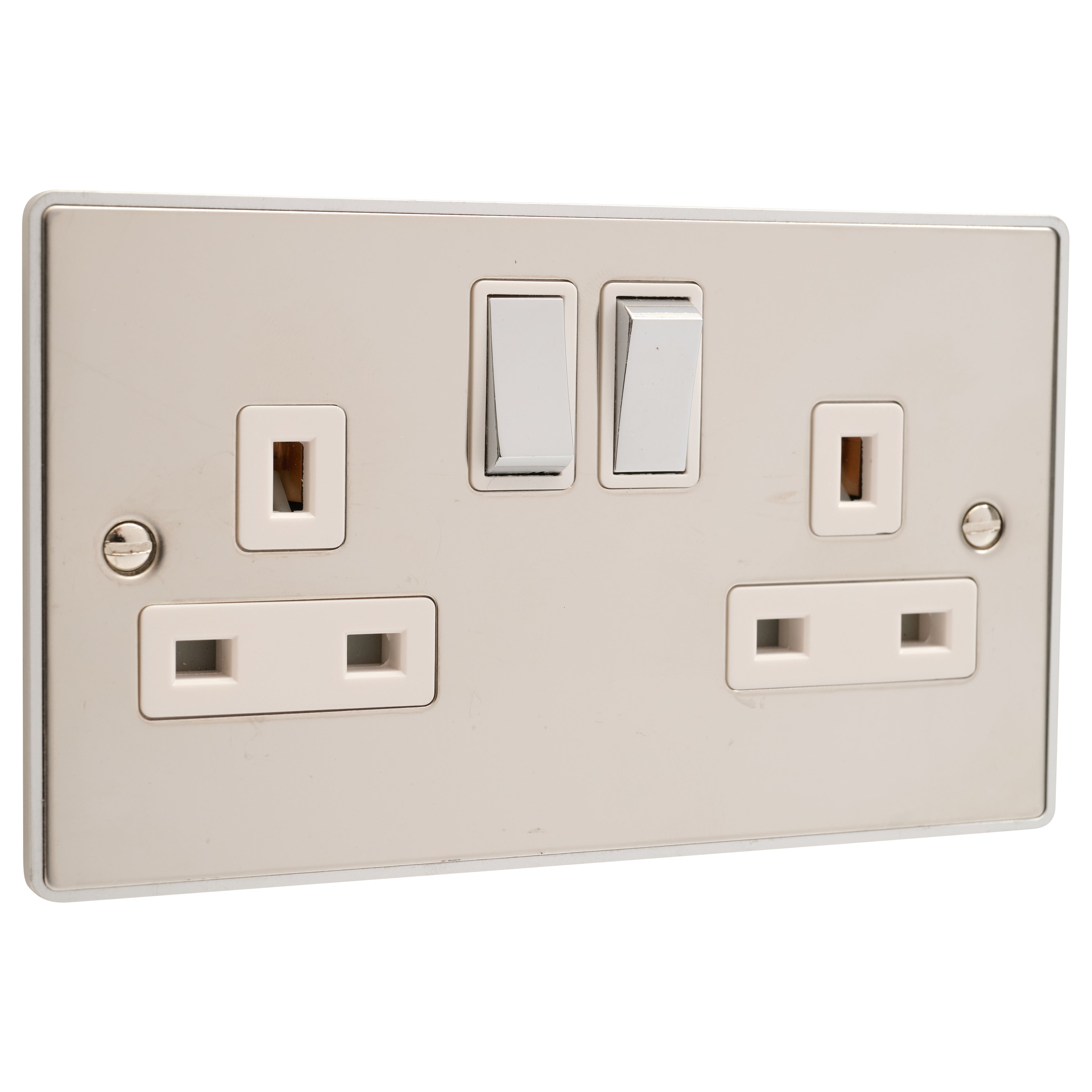 Urban Edge Double 2 Gang 13a Socket - UE07PCW