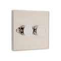 Urban Edge 2 Gang 400W Dimmer Switch - UE23PCW