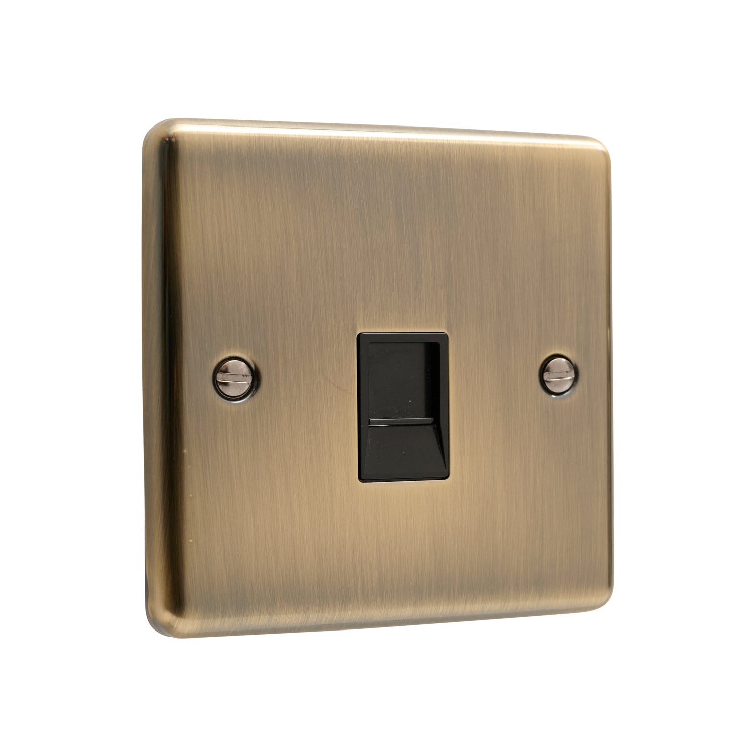 Windsor Antique Brass Telephone BT Slave Socket - W44AB