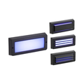 230V IP65 5W Blue LED Surface Mount Brick light - Black - BL5BLBK