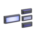 230V IP65 5W Blue LED Surface Mount Brick light - Grey - BL5BLG
