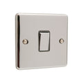 Windsor Polished Chrome 1 Gang Single 10A Light Switch – W01PCG