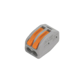 2 Pole Spring Lever Connector - Pack of 10 - VUEP135
