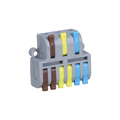 3 In 6 Out Lever Connector Pack of 10 - VUEP122