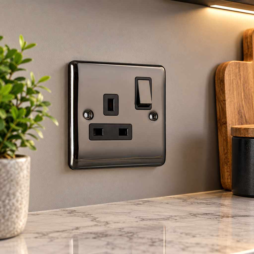 Definition Single 1 Gang 13a Socket D06BN