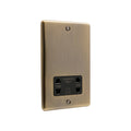 Windsor Antique Brass Shaver Socket - W48AB