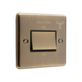 Windsor Antique Brass Fan Isolator Switch - W53AB